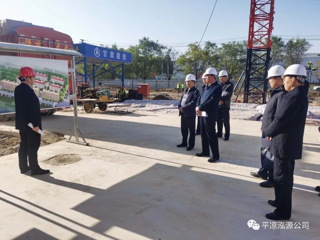 市委辦公室、市政府國資委督查泓源公司工作(圖2)